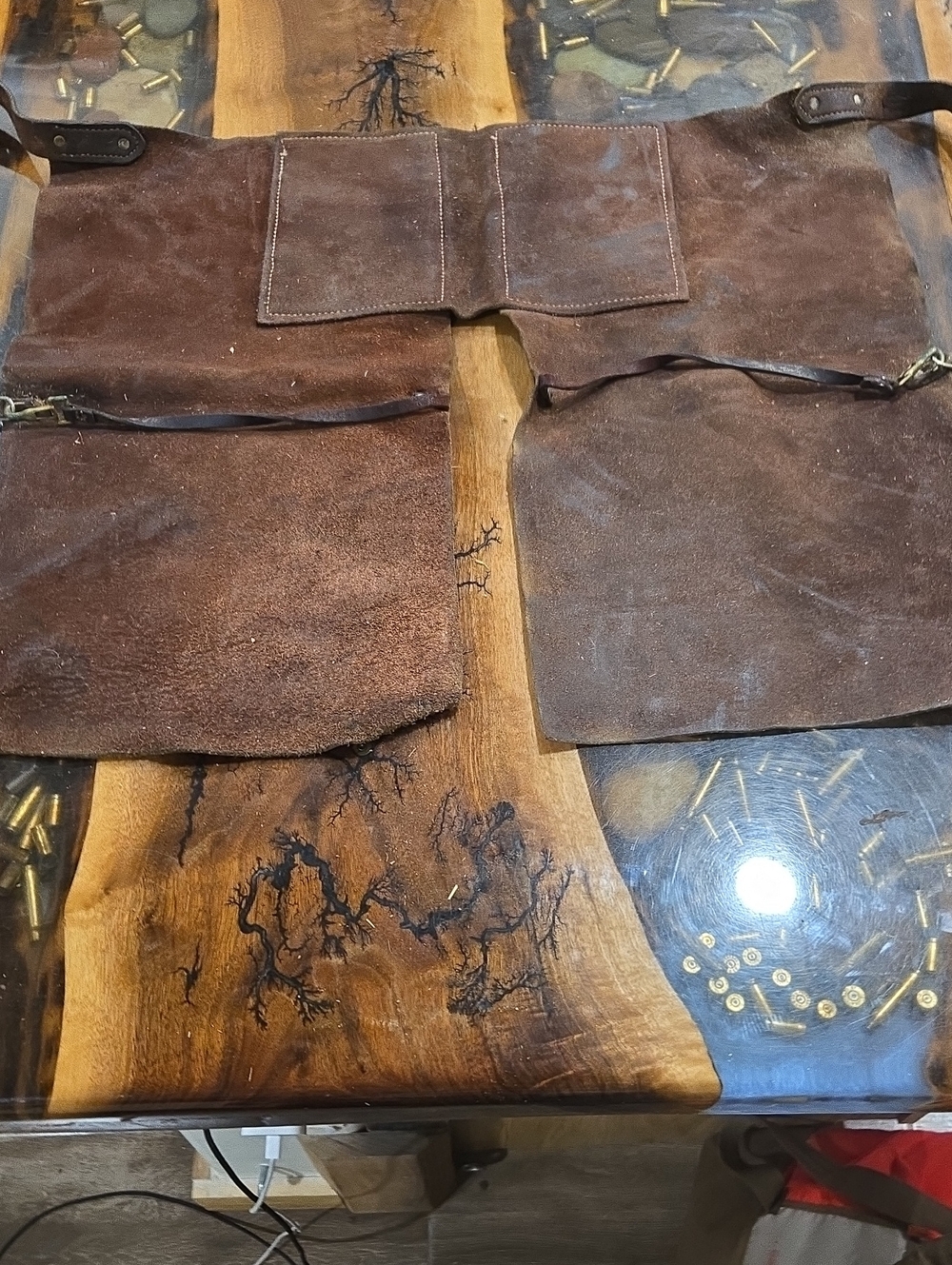 Chapps Brown Leather Men's